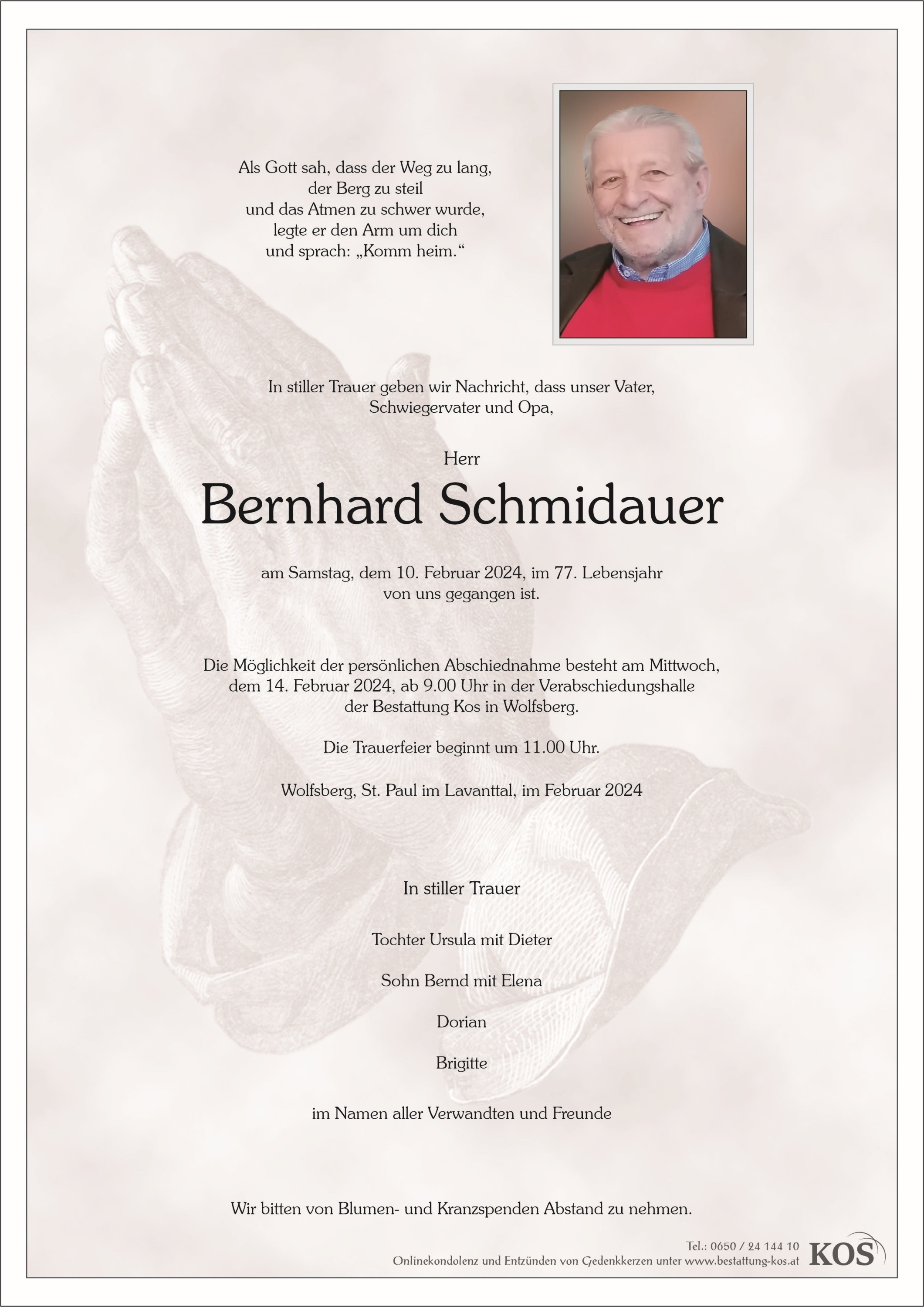 Bernhard Schmidauer